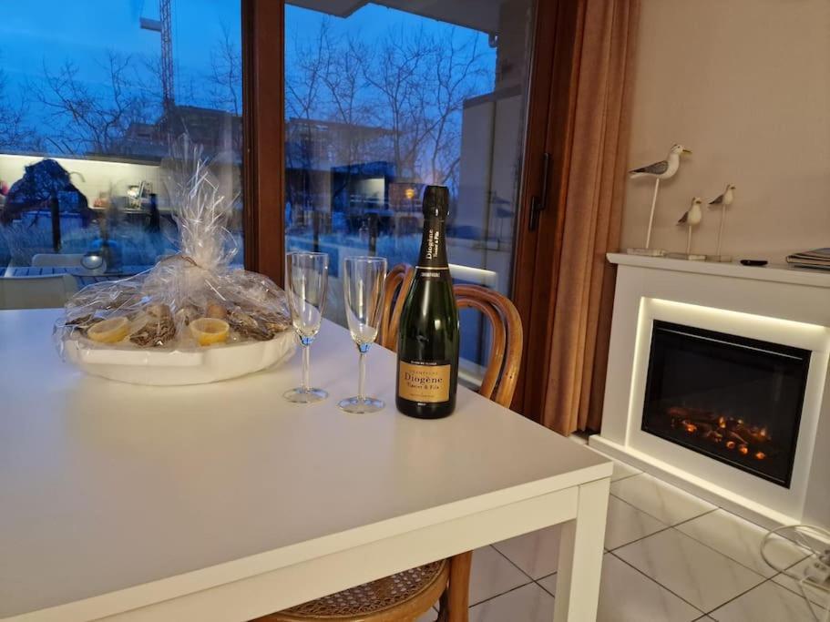 4-Persoons Appartement Met Een Mooi Uitzicht De Panne Buitenkant foto